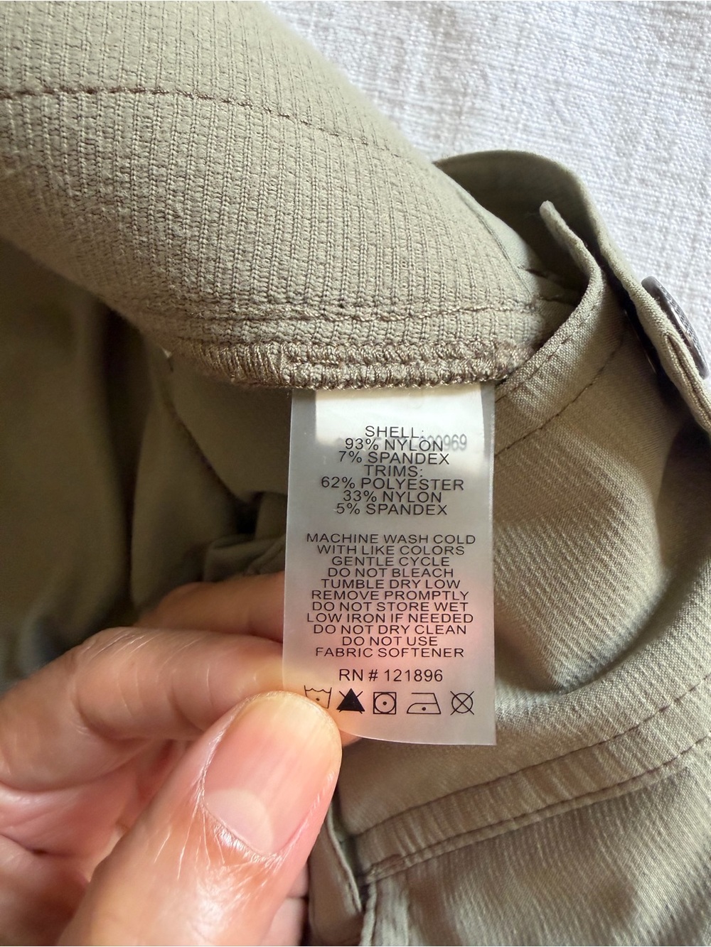 Title Nine Clamber Women’s Light Green Outdoor Pants - Picture 7 of 10